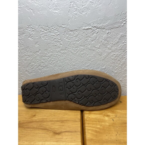 Ugg Men's Byron Brown Suede Wool Slip On Moc. Loafer Slipper Size 12 - Picture 11 of 11